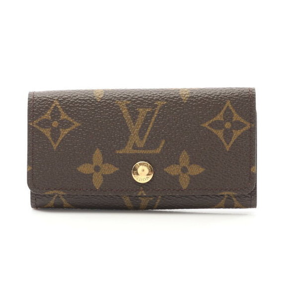 Louis Vuitton Case Accessory Monogram Canvas Key Multicle Brown - Picture 1 of 7